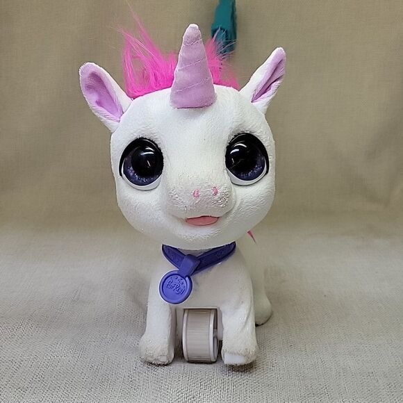 furReal Walkalots Big Wags Dino And Unicorn Interactive Pet Toy - Picture 4 of 12